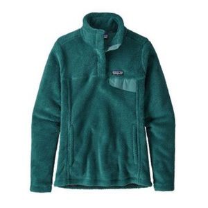 Patagonia Re-Tool Snap-T Pullover Teal Size M